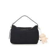 Borsa a spalla Isabella con charm 73BS9D001P ISABELLANERO V° 73 