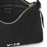 Borsa a spalla Isabella con charm 73BS9D001P ISABELLANERO V° 73 
