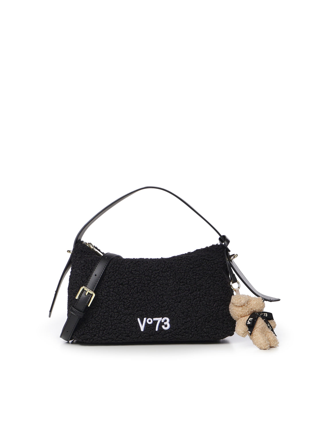 Borsa a spalla Isabella con charm 73BS9D001P ISABELLANERO V° 73 