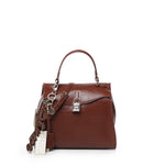 Borsa a mano Alma con charm decorativi 73BS9M502 ALMACIOCCOLATO V° 73 