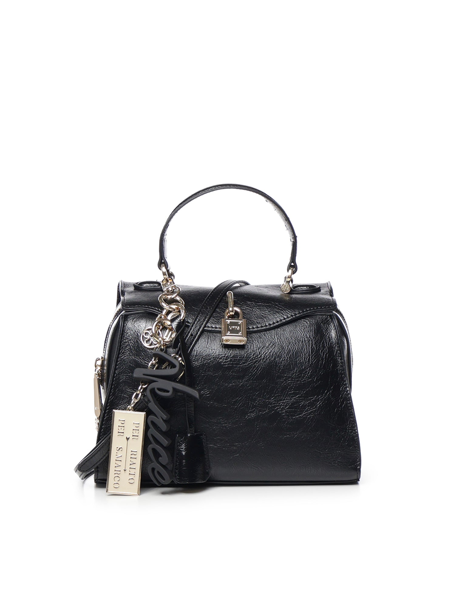 Borsa a mano Alma con charm decorativi 73BS9M502 ALMANERO V° 73 