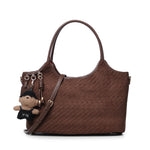 Borsa Zelda con motivo intrecciato 73BS9O601C ZELDAMORO V° 73 