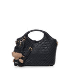 Borsa Zelda con lavorazione intrecciata 73BS9O602D ZELDANERO V° 73 