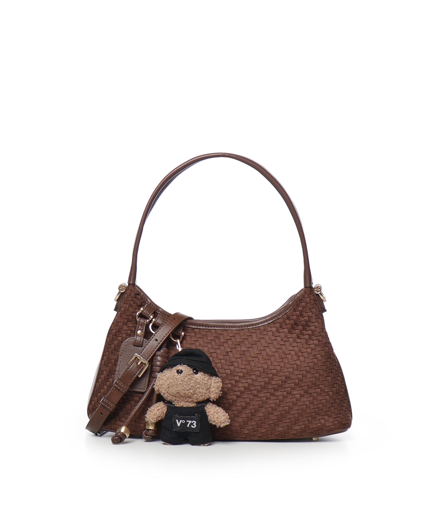 Borsa Zelda con lavorazione intrecciata 73BS9O603C ZELDAMORO V° 73 