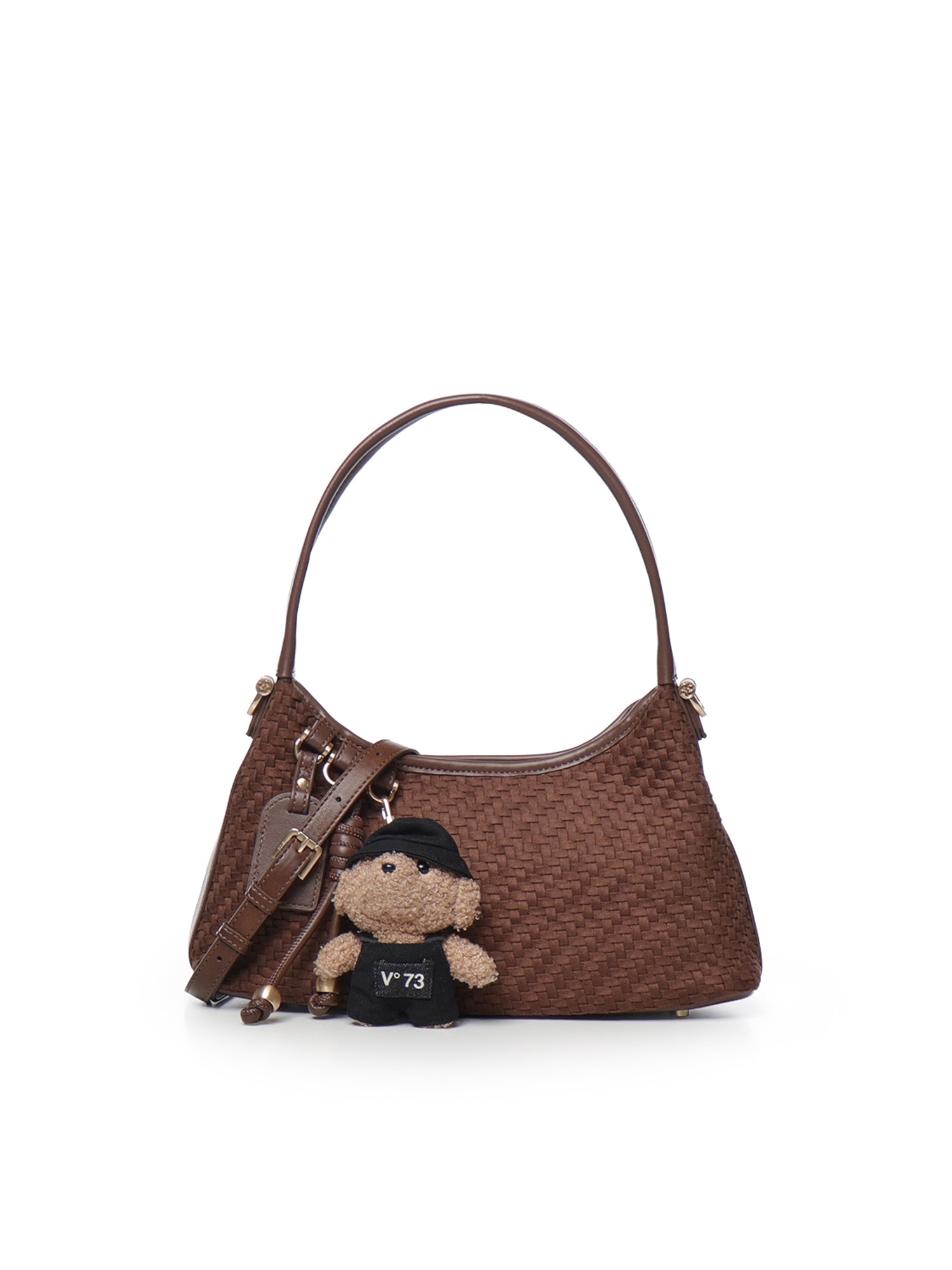 Borsa Zelda con lavorazione intrecciata 73BS9O603C ZELDAMORO V° 73 