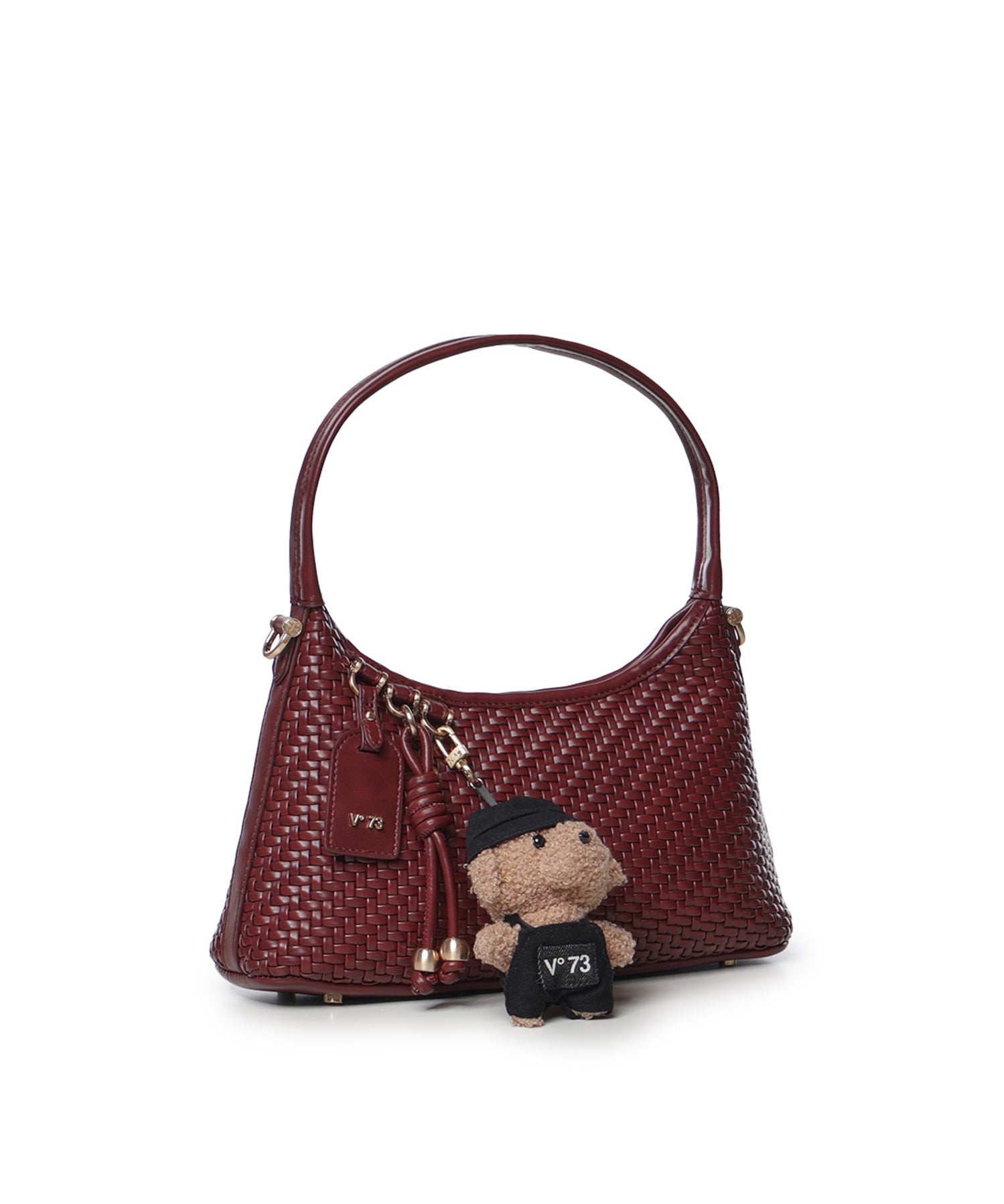 Borsa a spalla Zelda con logo 73BS9O603D ZELDABORGOGNA V° 73 