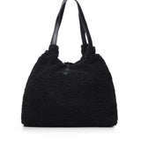 Borsa Ski Glam in tessuto effetto teddy 73BSA1W01 SKI GLAMNERO V° 73 