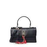 Borsa Alabastro con dettaglio catena 73BSA4902 ALABASTRONERO V° 73 