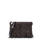 Borsa Opale con frange 73BSA4C04 OPALEMORO V° 73 