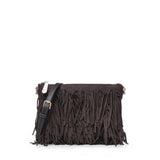 Borsa Opale con frange 73BSA4C04 OPALEMORO V° 73 