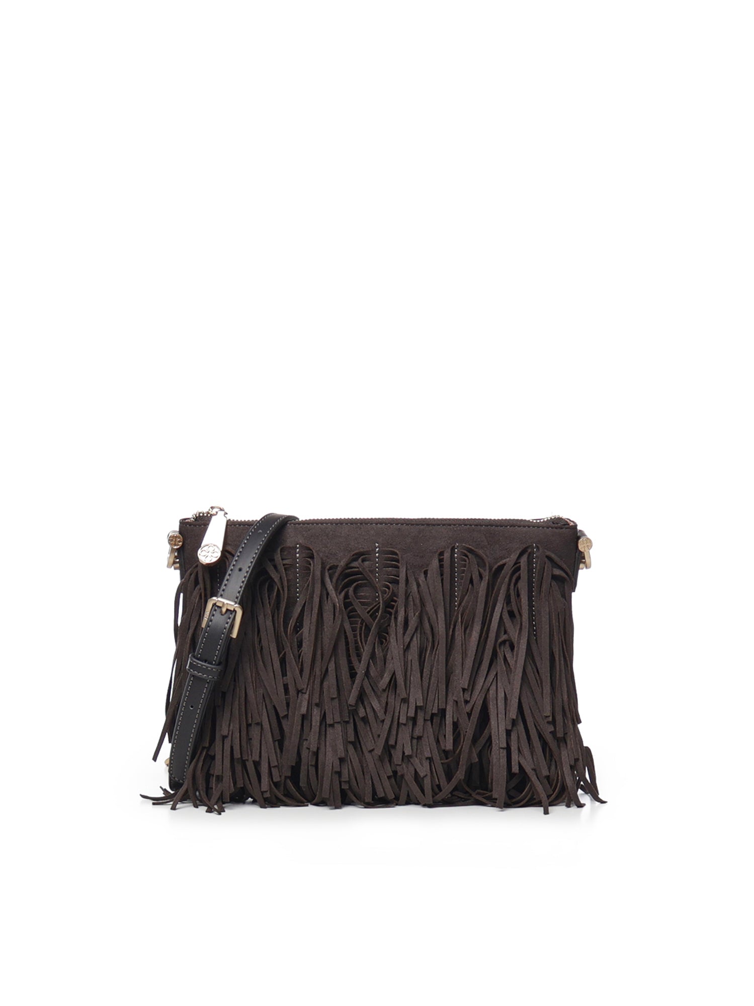 Borsa Opale con frange 73BSA4C04 OPALEMORO V° 73 