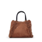 Borsa shopping Smeraldo con logo 73BSA4I03 SMERALDOCANNELLA/NERO V° 73 
