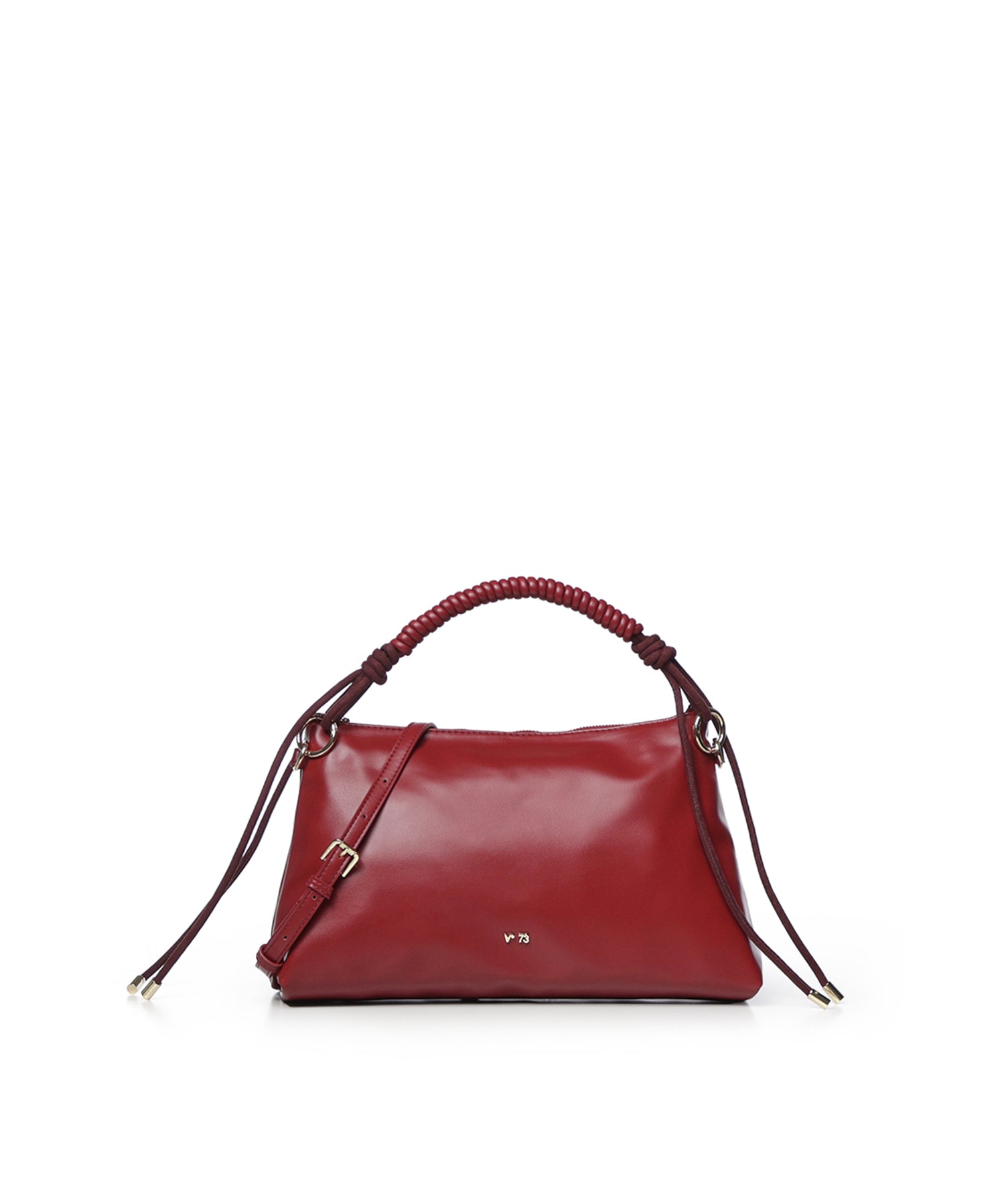 Borsa Celestite con logo 73BSA5001 CELESTITERUBINO V° 73 