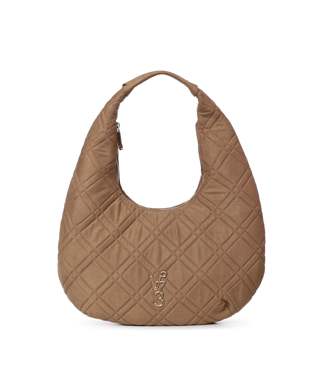 Borsa a spalla con logo 73BSA9801C DIASPRONOCCIOLA V° 73 