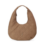 Borsa a spalla con logo 73BSA9801C DIASPRONOCCIOLA V° 73 