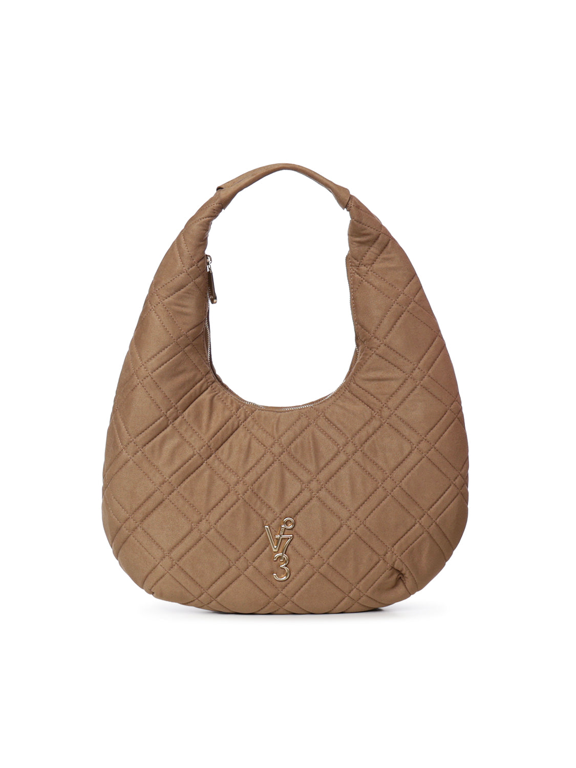Borsa a spalla con logo 73BSA9801C DIASPRONOCCIOLA V° 73 