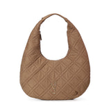 Borsa a spalla con logo 73BSA9801C DIASPRONOCCIOLA V° 73 