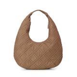 Borsa a spalla con logo 73BSA9801C DIASPRONOCCIOLA V° 73 