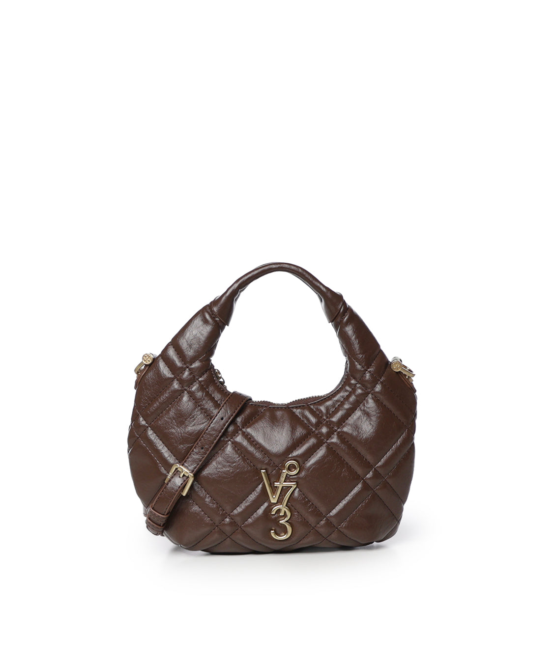 Mini bag con logo<BR/> 73BSA9802 DIASPROMORO V° 73 