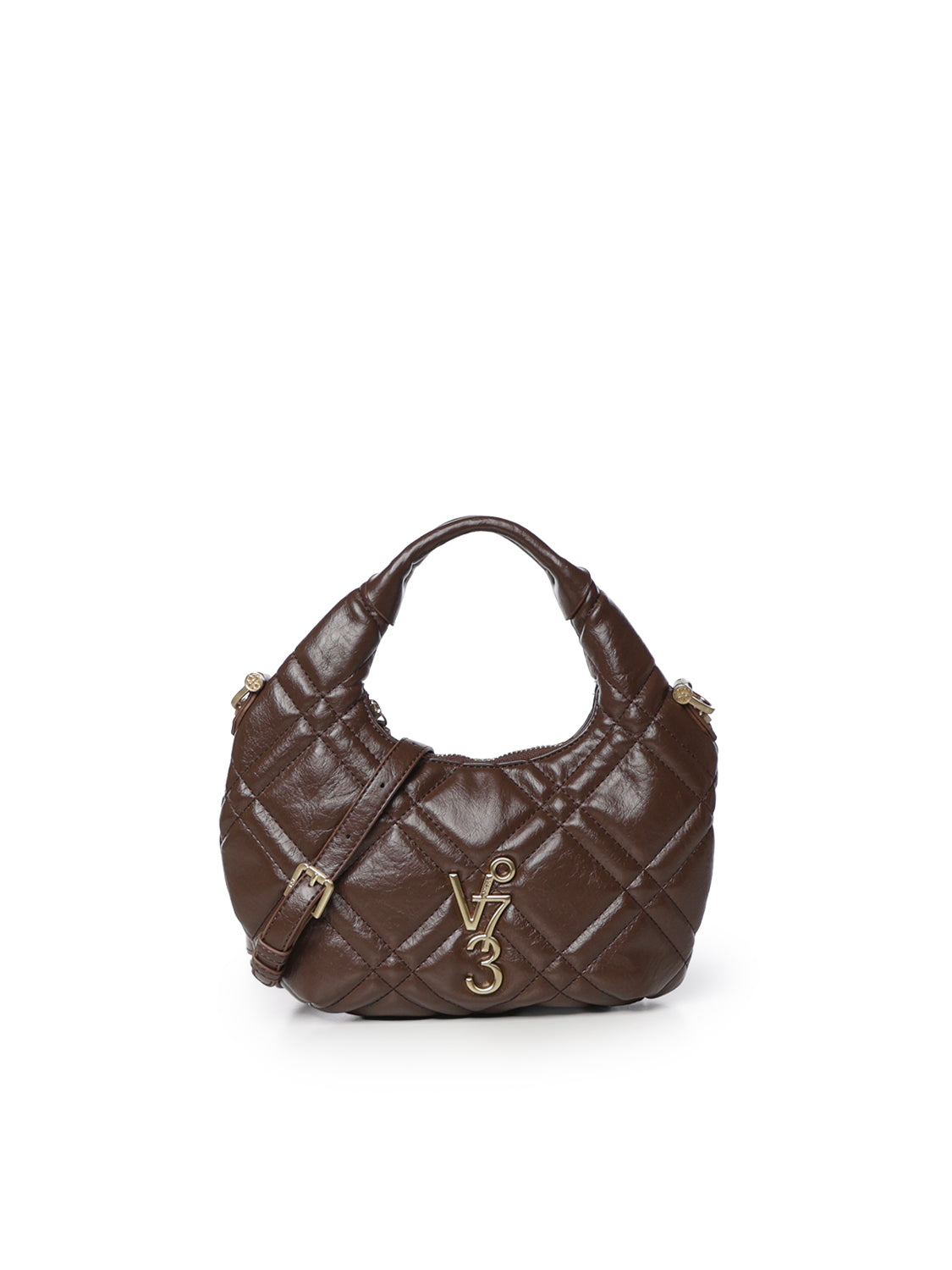 Mini bag con logo<BR/> 73BSA9802 DIASPROMORO V° 73 