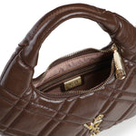 Mini bag con logo<BR/> 73BSA9802 DIASPROMORO V° 73 
