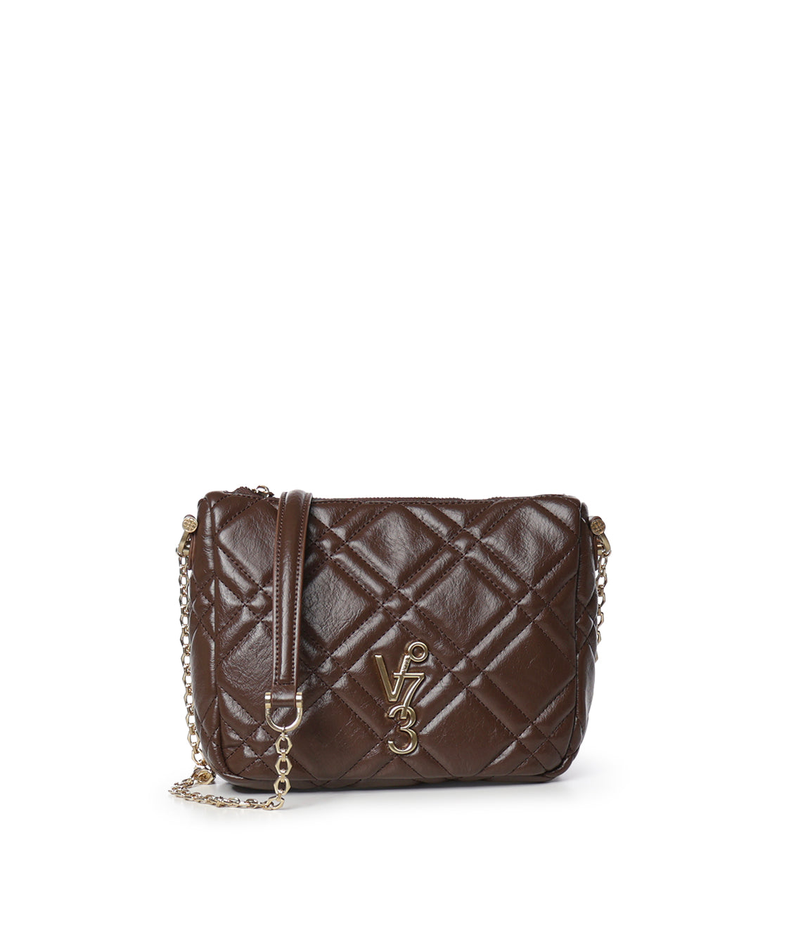 Borsa a tracolla con logo 73BSA9803 DIASPROMORO V° 73 