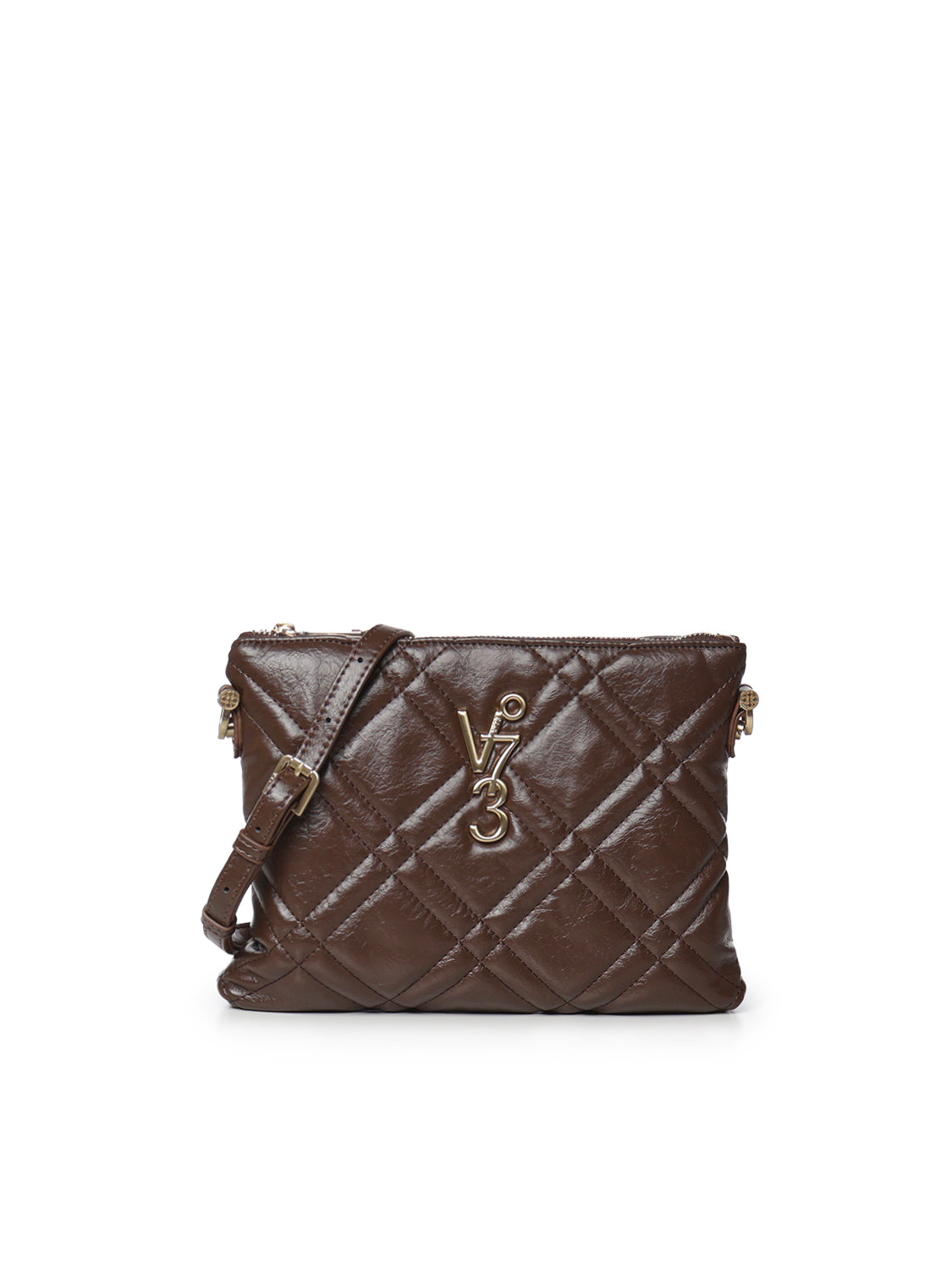 Borsa a tracolla con logo 73BSA9806 DIASPROMORO V° 73 