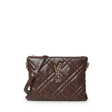 Borsa a tracolla con logo 73BSA9806 DIASPROMORO V° 73 