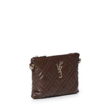 Borsa a tracolla con logo 73BSA9806 DIASPROMORO V° 73 