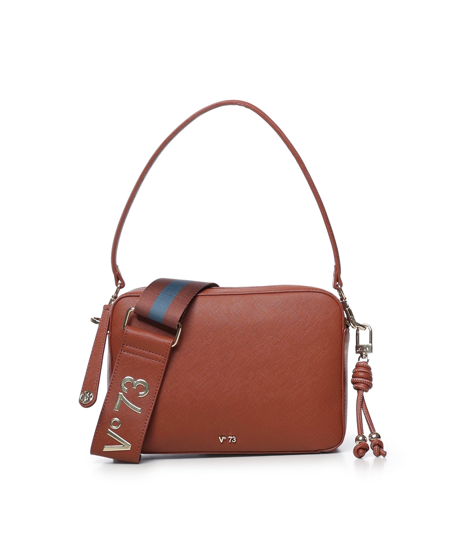 Borsa a spalla Eudia con tracolla logata 73BSA9R01 EUDIACANNELLA V° 73 