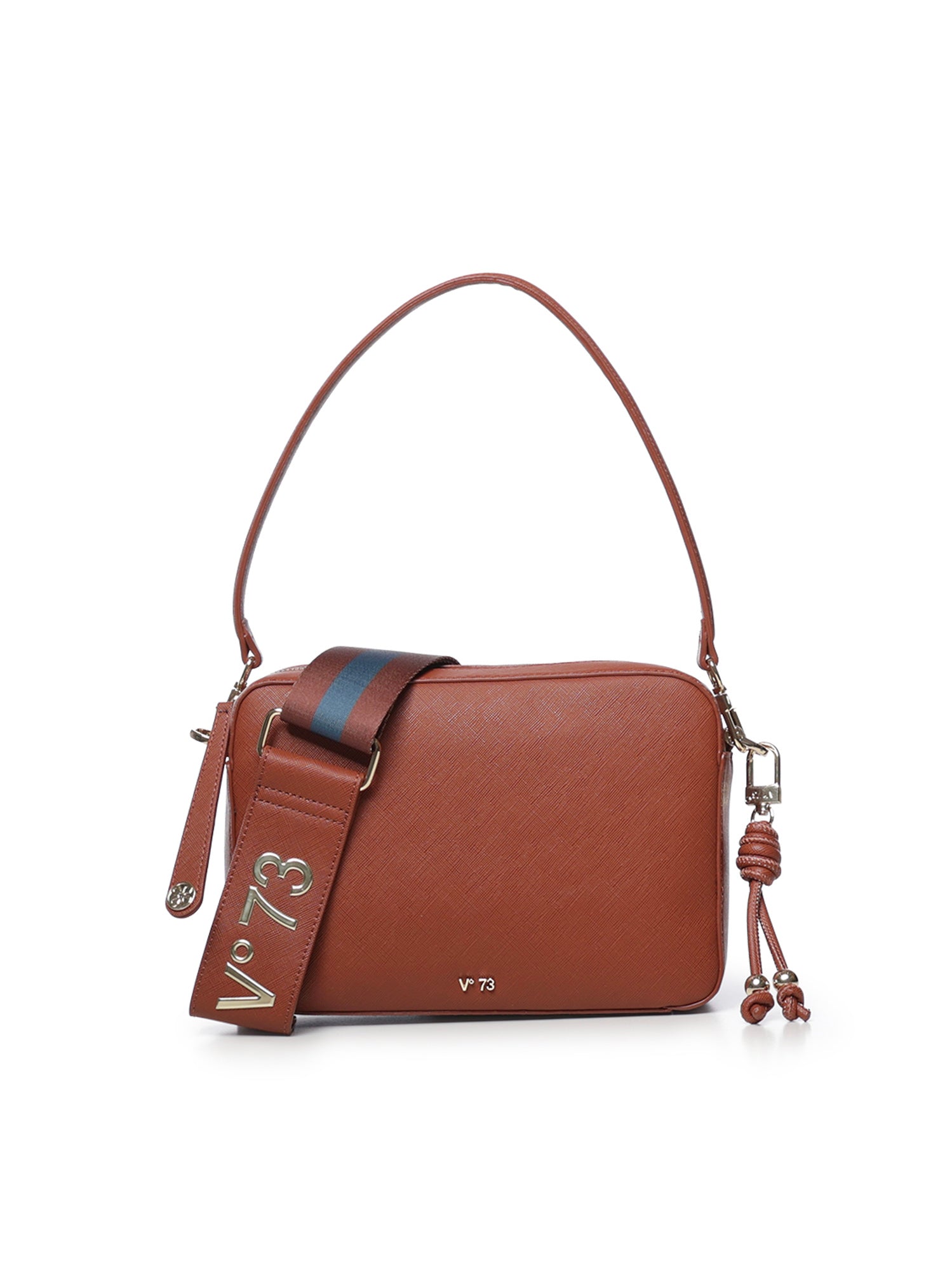 Borsa a spalla Eudia con tracolla logata 73BSA9R01 EUDIACANNELLA V° 73 