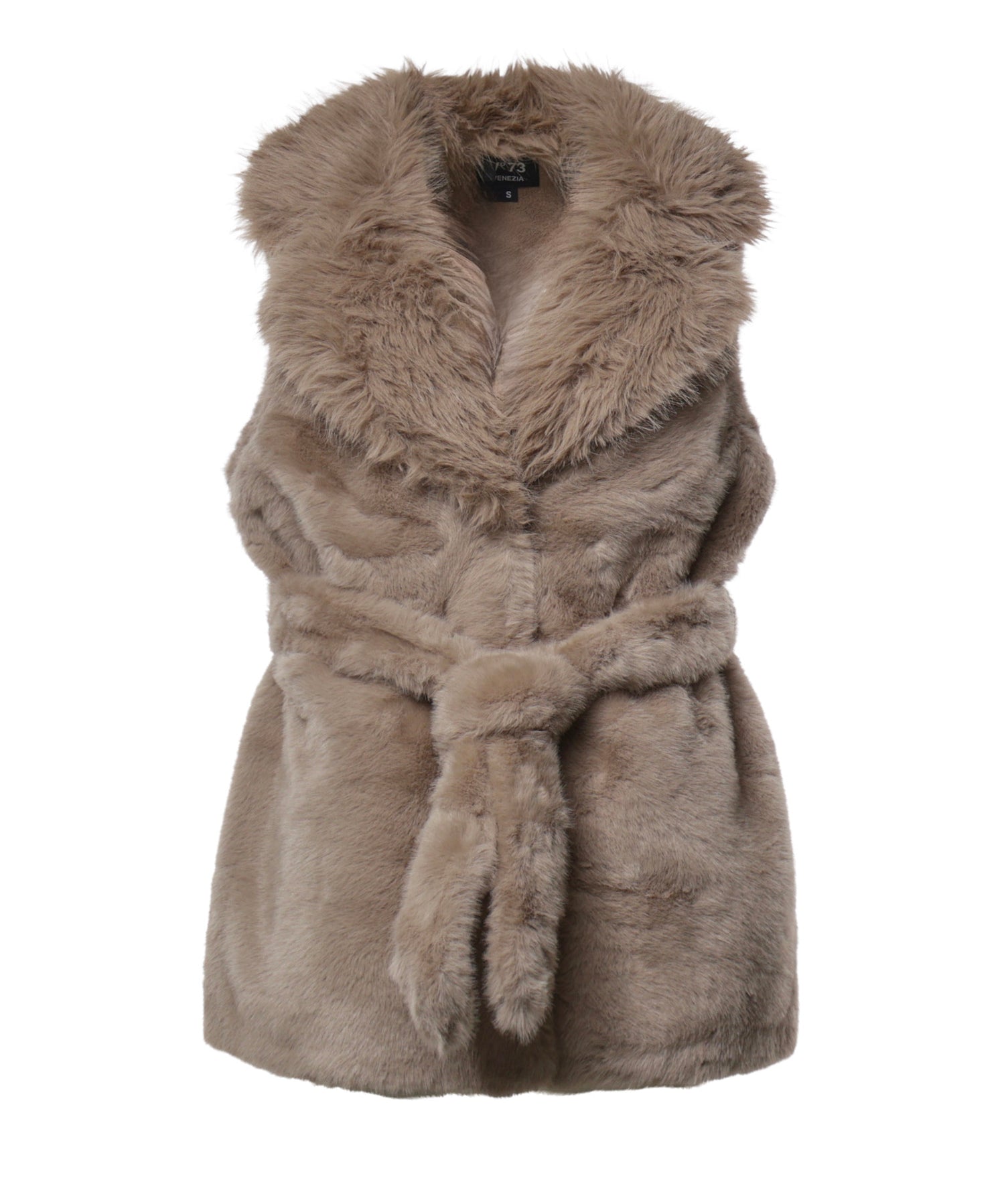 Gilet in pelliccia sintetica<BR/> 73C1AA101 PRINCESSTAUPE V° 73 