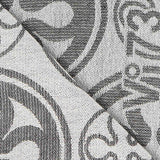 Sciarpa Caroline con logo 73SP8FT02 CAROLINENERO/BIANCO V° 73 