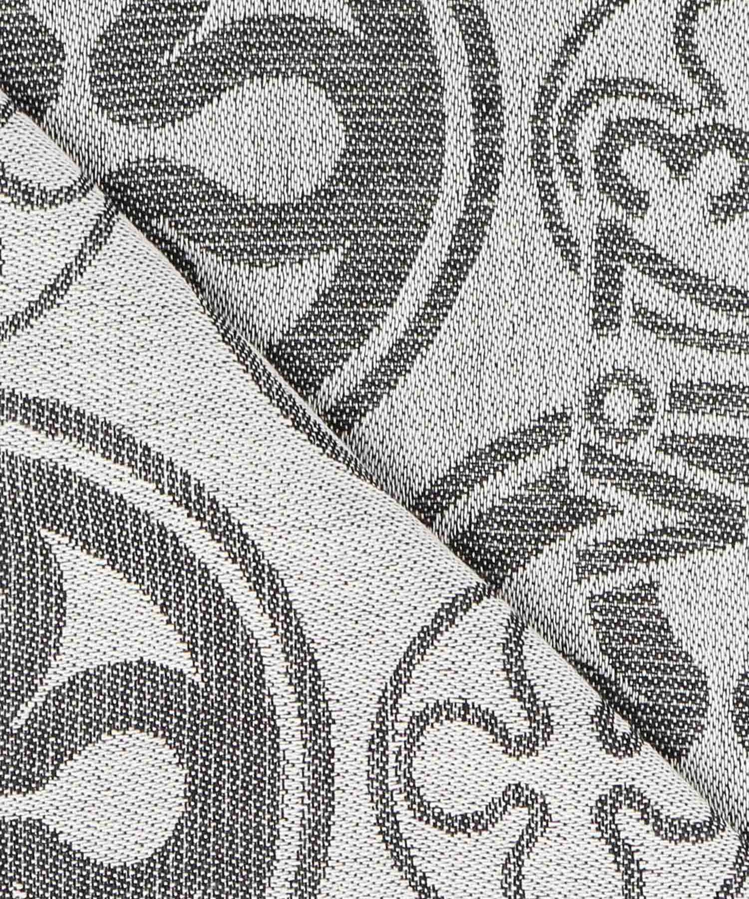 Sciarpa Caroline con logo 73SP8FT02 CAROLINENERO/BIANCO V° 73 
