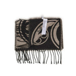 Sciarpa Caroline con logo 73SP8FT03 CAROLINENATURALE/NERO V° 73 