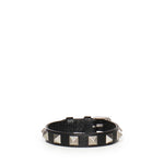 Bracciale Rockstud in pelle e borchie 9Y2J0X53 KDB0NO VALENTINO GARAVANI 