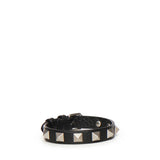 Bracciale Rockstud in pelle e borchie 9Y2J0X53 KDB0NO VALENTINO GARAVANI 