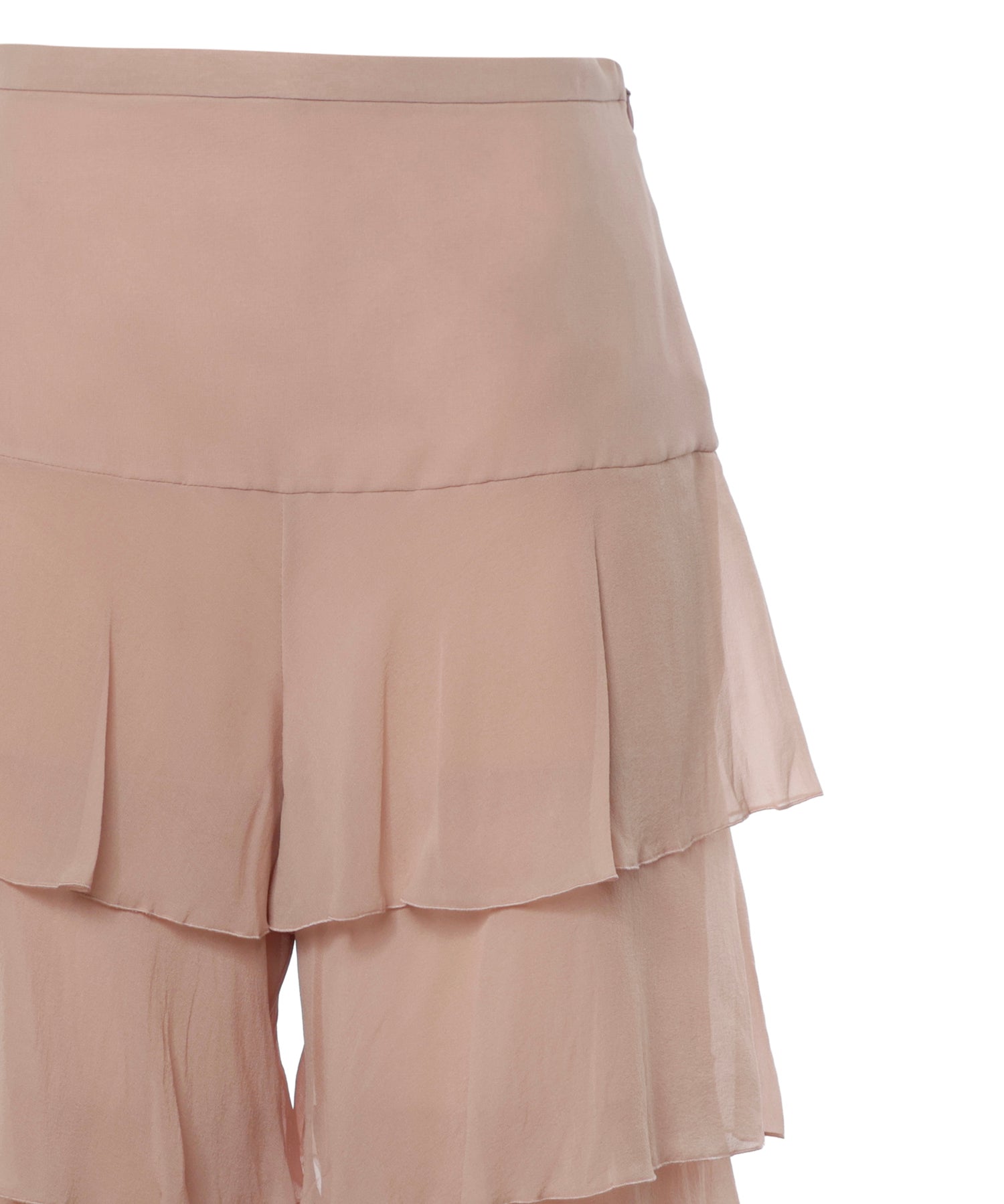 Pantalone a gamba larga a balze 9B0RB7G5 93M0LZ VALENTINO GARAVANI 