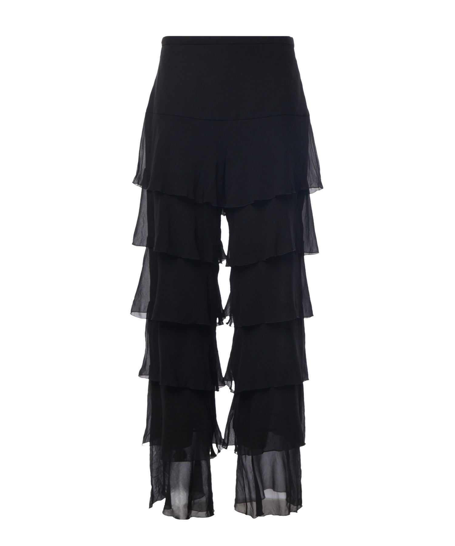 Pantaloni in light georgette<BR/> 9B0RB7G5 93M0NO VALENTINO GARAVANI 
