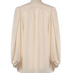 Blusa in georgette 9B3AB8K0 1MHAD6 VALENTINO GARAVANI 
