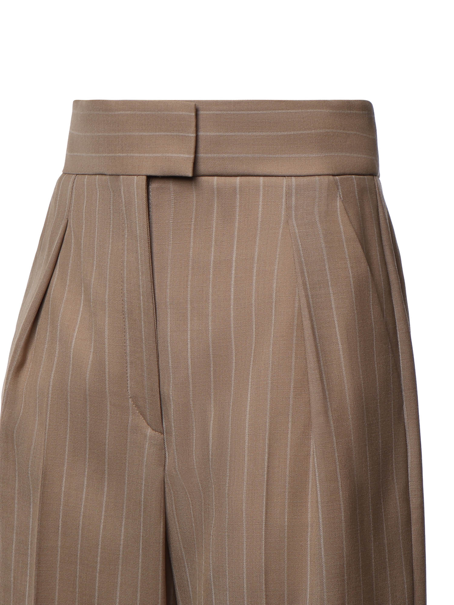 Pantaloni gessati in lana 9B3RB766 A9C3EU VALENTINO GARAVANI 