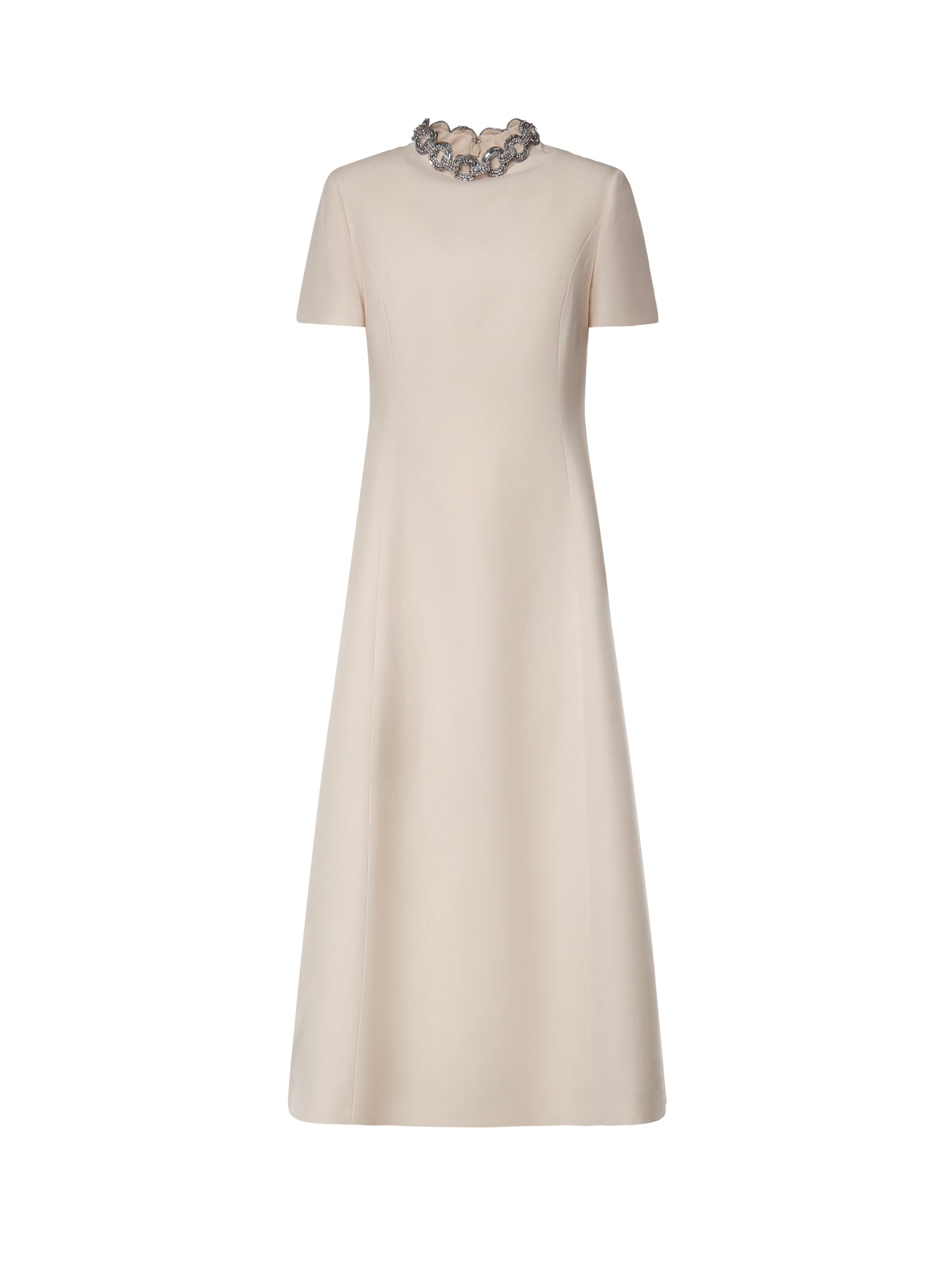 Abito midi in Crepe Couture 9B3VALH3 1CF4KY VALENTINO GARAVANI 