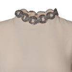Abito midi in Crepe Couture 9B3VALH3 1CF4KY VALENTINO GARAVANI 