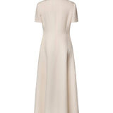 Abito midi in Crepe Couture 9B3VALH3 1CF4KY VALENTINO GARAVANI 
