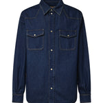 Camicia Vgold in denim 9V3DB13X BKP558 VALENTINO GARAVANI 