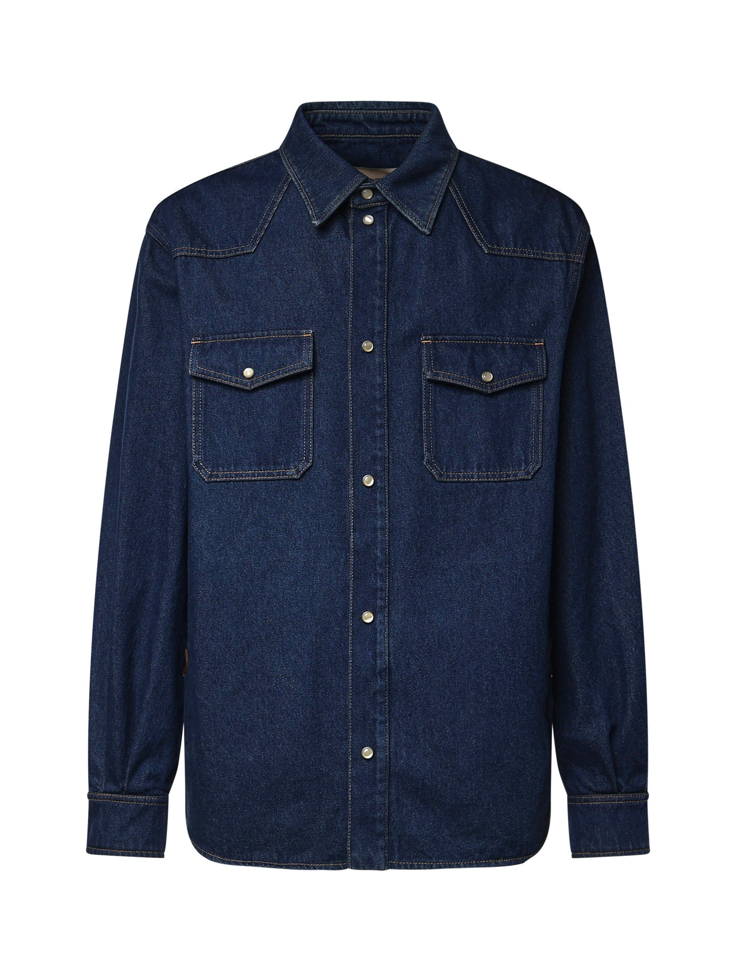 Camicia Vgold in denim 9V3DB13X BKP558 VALENTINO GARAVANI 