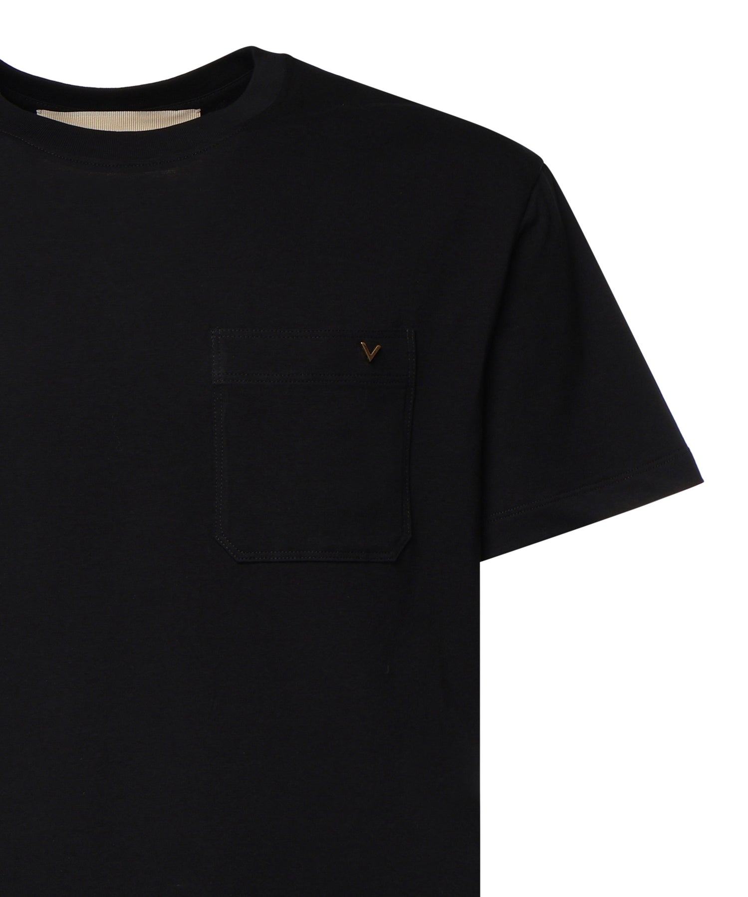 T-shirt VGold in jersey di cotone 9V3MG10V BGR0NO VALENTINO GARAVANI 