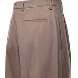 Pantalone in lana nattè con risvolto 9V3RBO25 BGW4GQ VALENTINO GARAVANI 