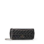 Borsa media a spalla Valentino Garavani Rockstud Spike in capretto 9W0B0T95 VFQ0NO VALENTINO GARAVANI 