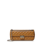 Borsa media a spalla Valentino Garavani Rockstud Spike in capretto 9W0B0T95 VFQWU4 VALENTINO GARAVANI 